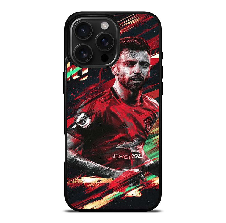BRUNO FERNANDES MANCHESTER UNITED iPhone 16 Pro Max Case Cover
