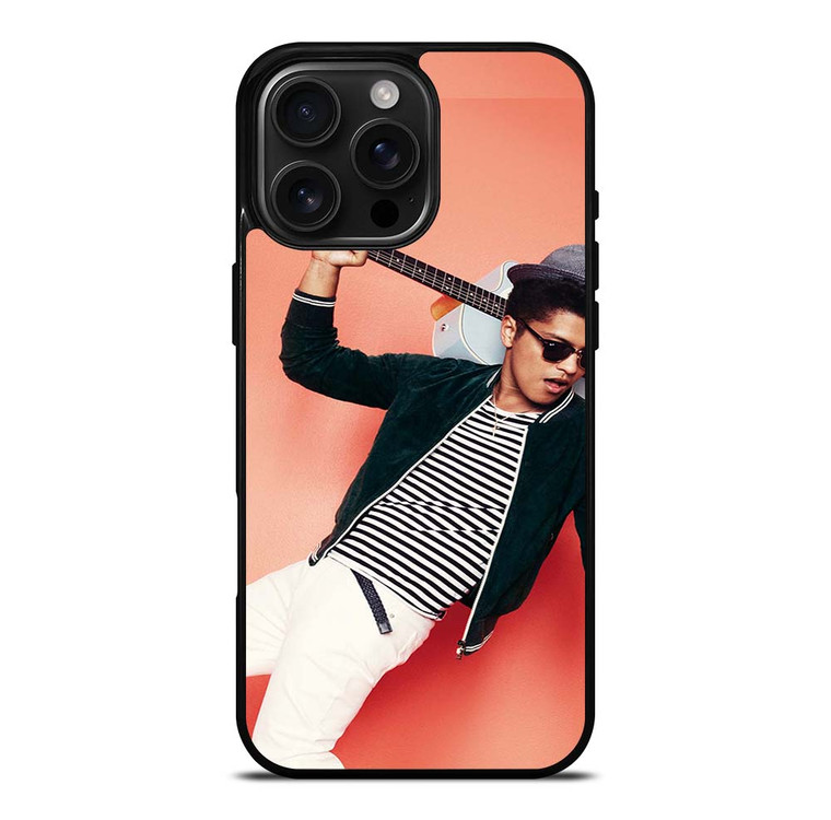 BRUNO MARS GUITAR iPhone 16 Pro Max Case Cover