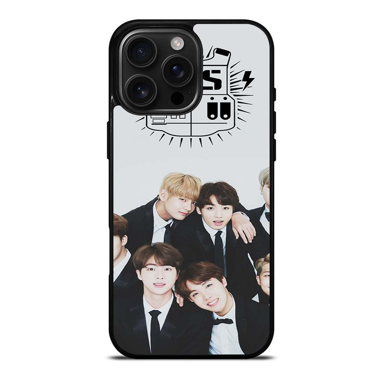 BTS BANGTAN BOYS 2 iPhone 16 Pro Max Case Cover