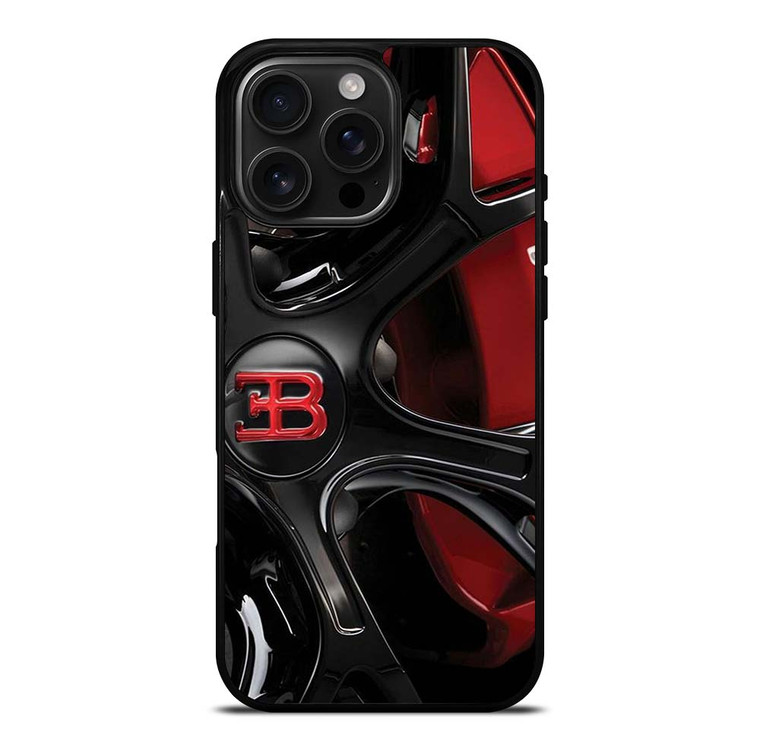 BUGATTI RIM CAR LOGO iPhone 16 Pro Max Case Cover