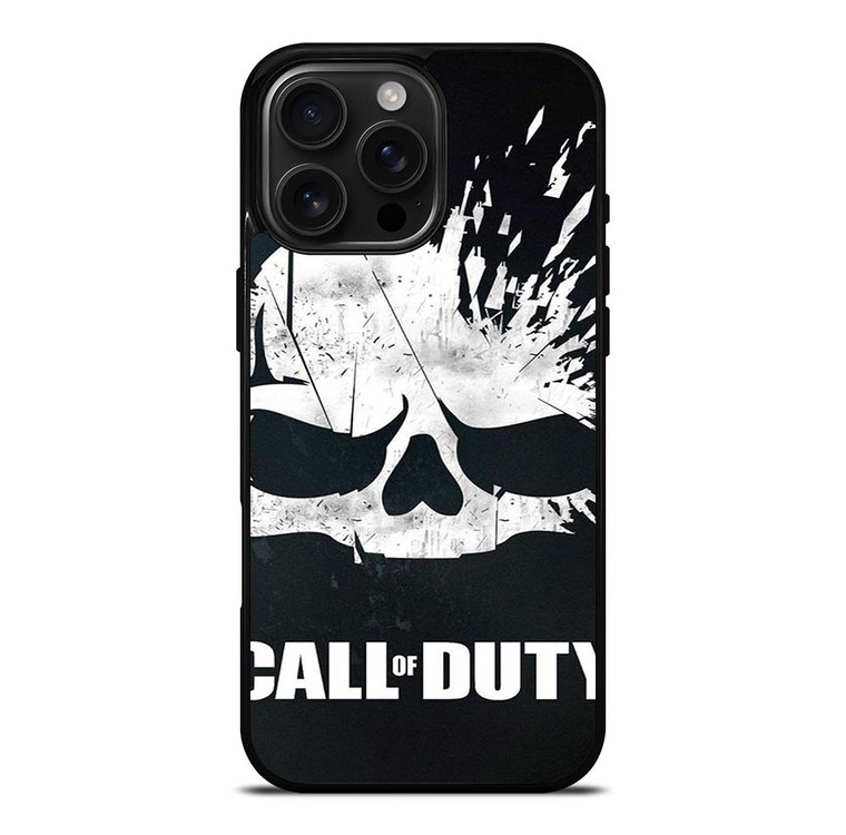 CALL OF DUTY GAMES LOGO POSTER iPhone 16 Pro Max Case Cover