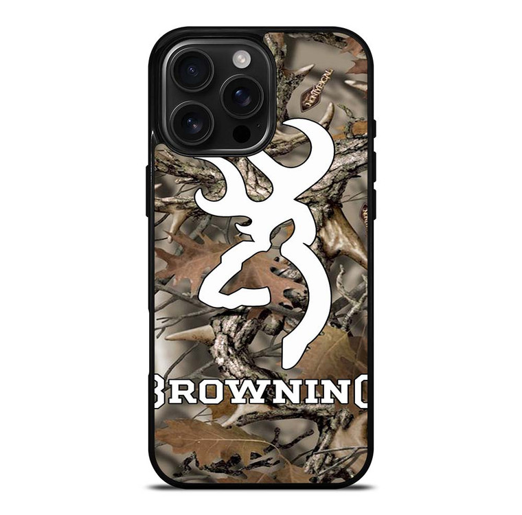 CAMO BROWNING iPhone 16 Pro Max Case Cover