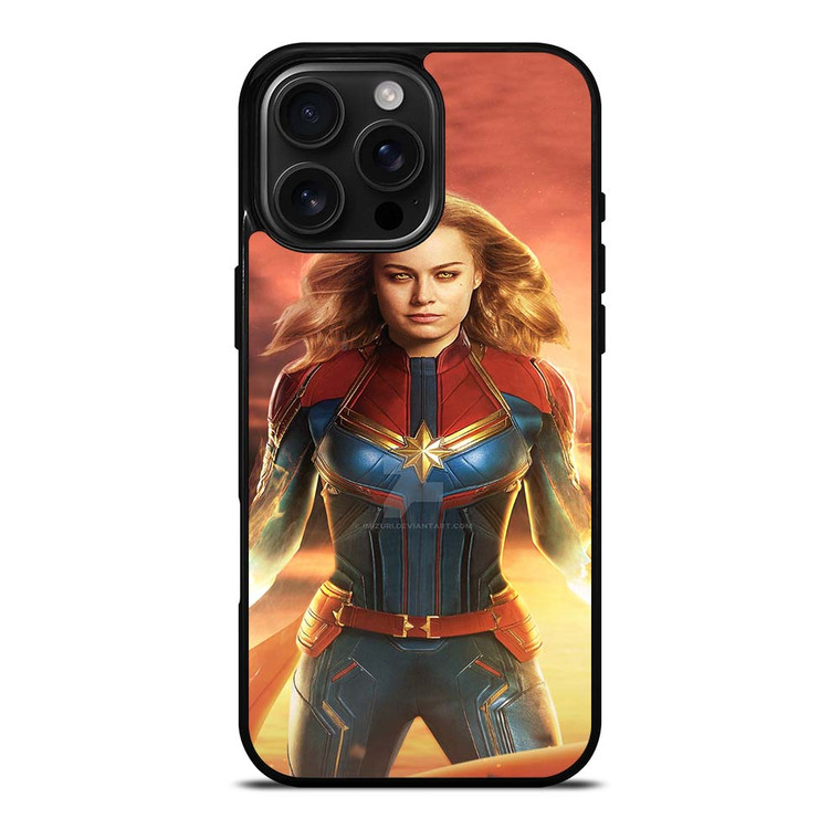 CAPTAIN MARVEL AVENGERS iPhone 16 Pro Max Case Cover