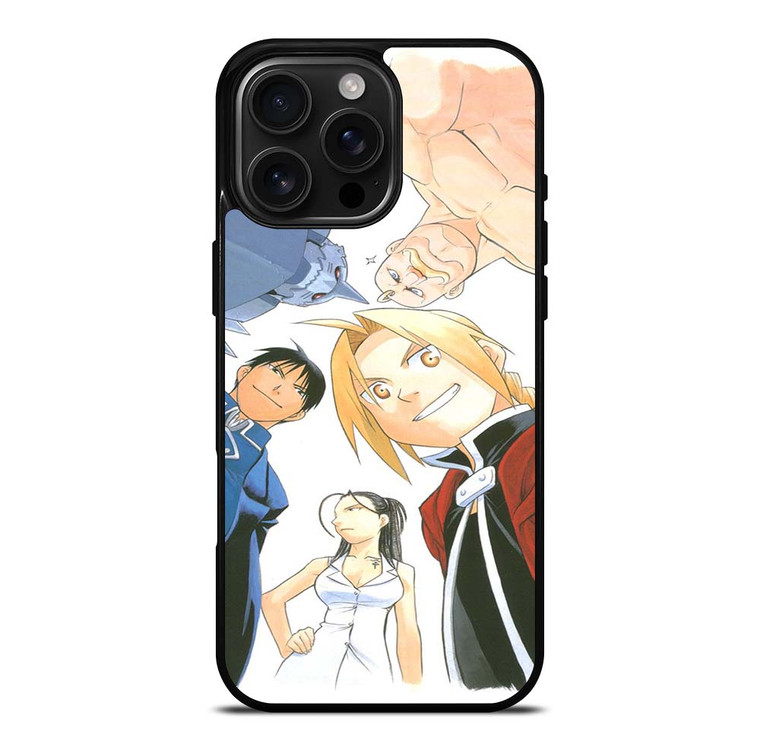 CHARACTER OF FULLMETAL ALCHEMIST ANIME iPhone 16 Pro Max Case Cover
