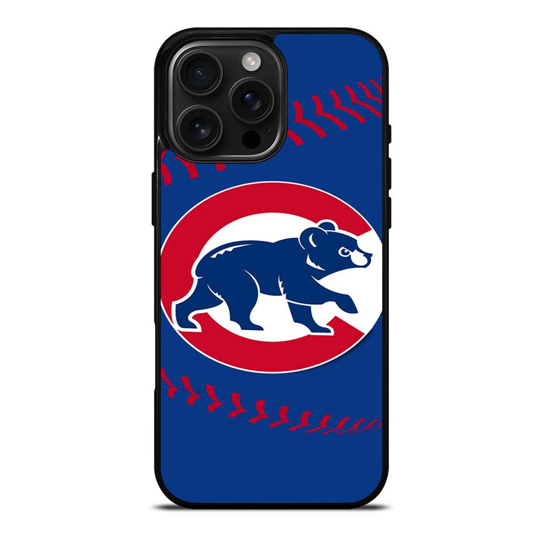 CHICAGO CUBS BASEBALL LOGO iPhone 16 Pro Max Case Cover