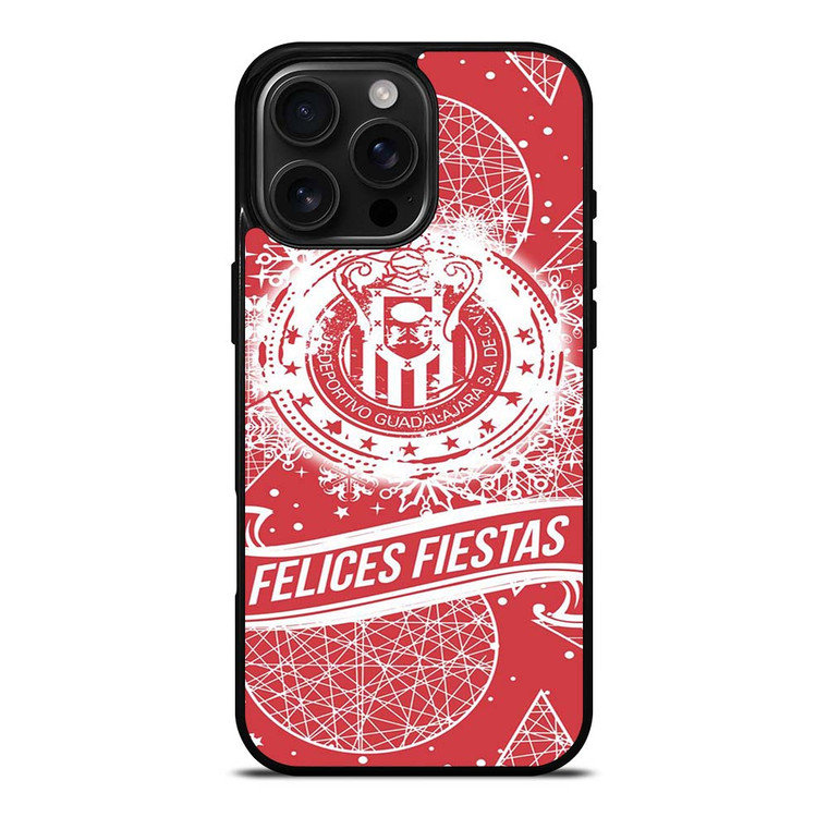 CHIVAS DE GUADALAJARA FOOTBALL iPhone 16 Pro Max Case Cover