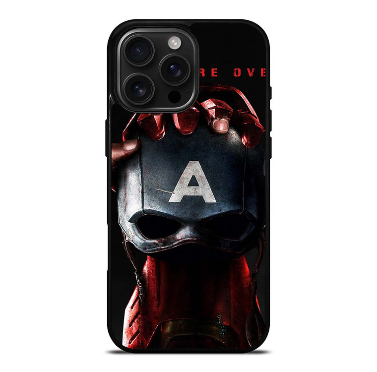 CIVIL WAR 1 Marvel Avengers iPhone 16 Pro Max Case Cover
