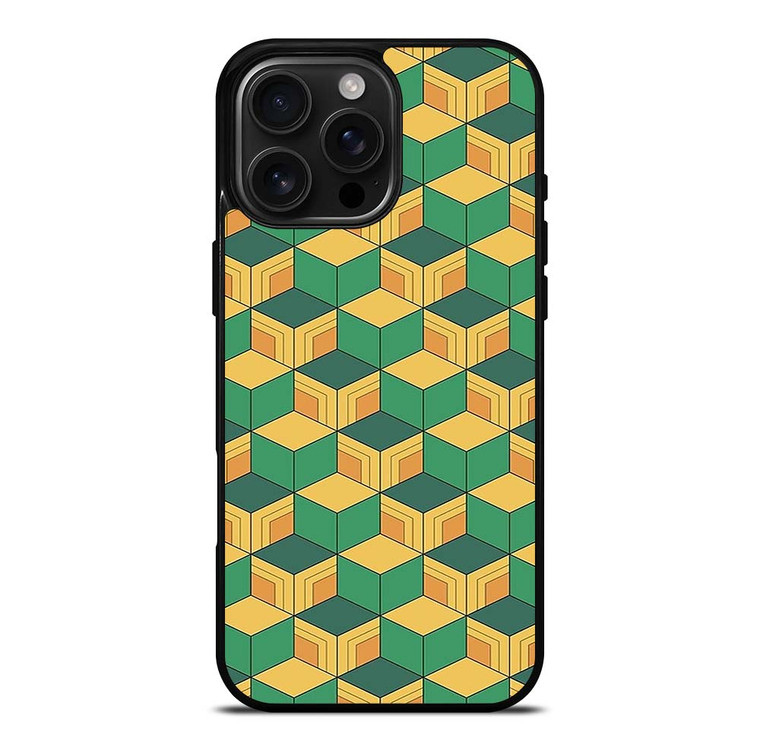 DEMON SLAYER TOMIOKA PATTERN iPhone 16 Pro Max Case Cover