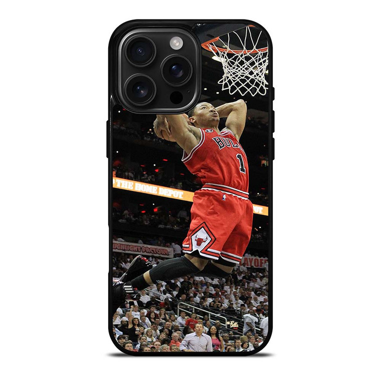 DERRICK ROSE DUNK iPhone 16 Pro Max Case Cover