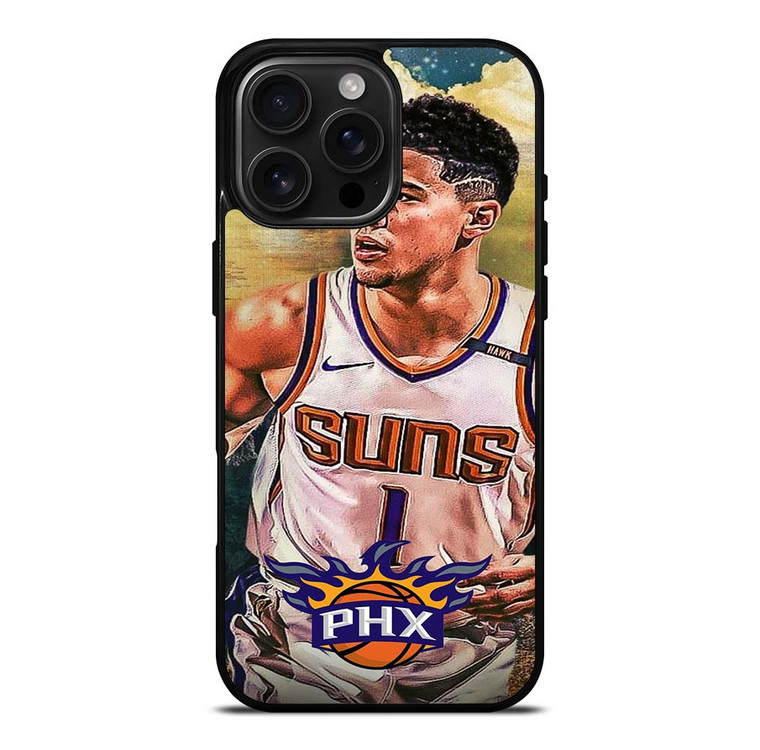 DEVIN BOOKER PHOENIX SUNS NBA iPhone 16 Pro Max Case Cover
