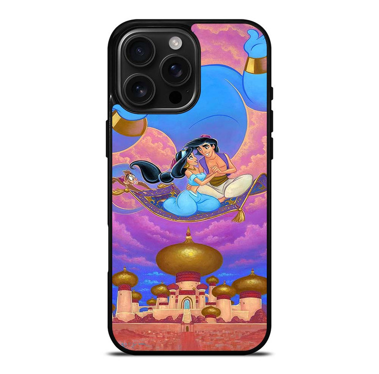 DISNEY ALADDIN AND JASMINE iPhone 16 Pro Max Case Cover