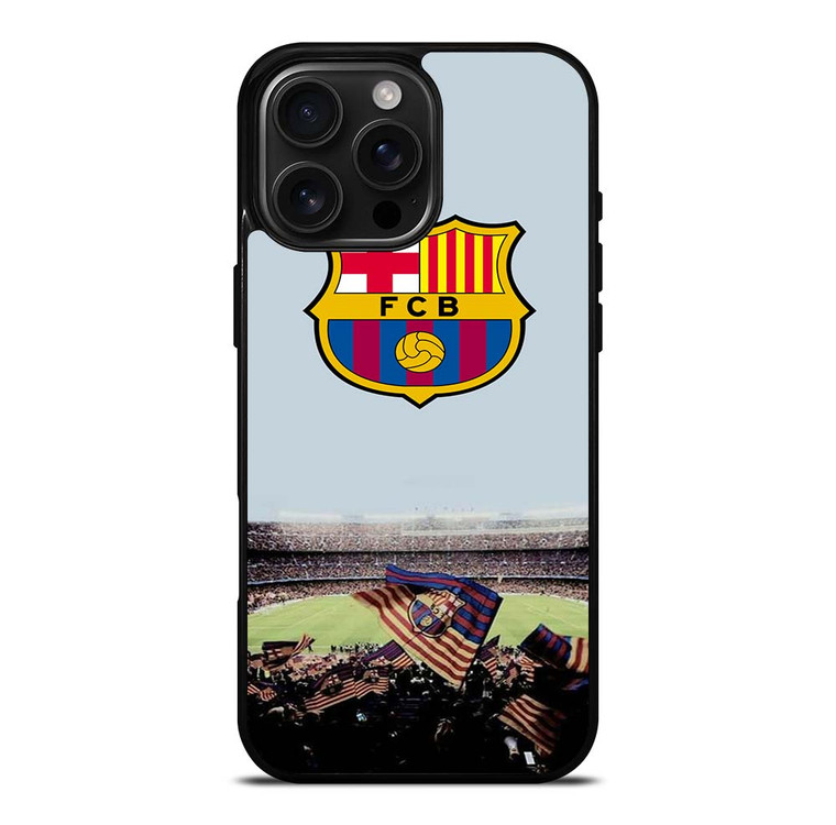 FC BARCELONA FOOTBALL iPhone 16 Pro Max Case Cover