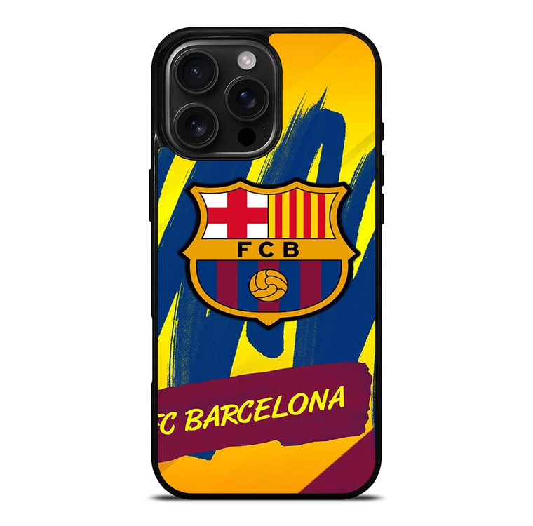 FC BARCELONA iPhone 16 Pro Max Case Cover