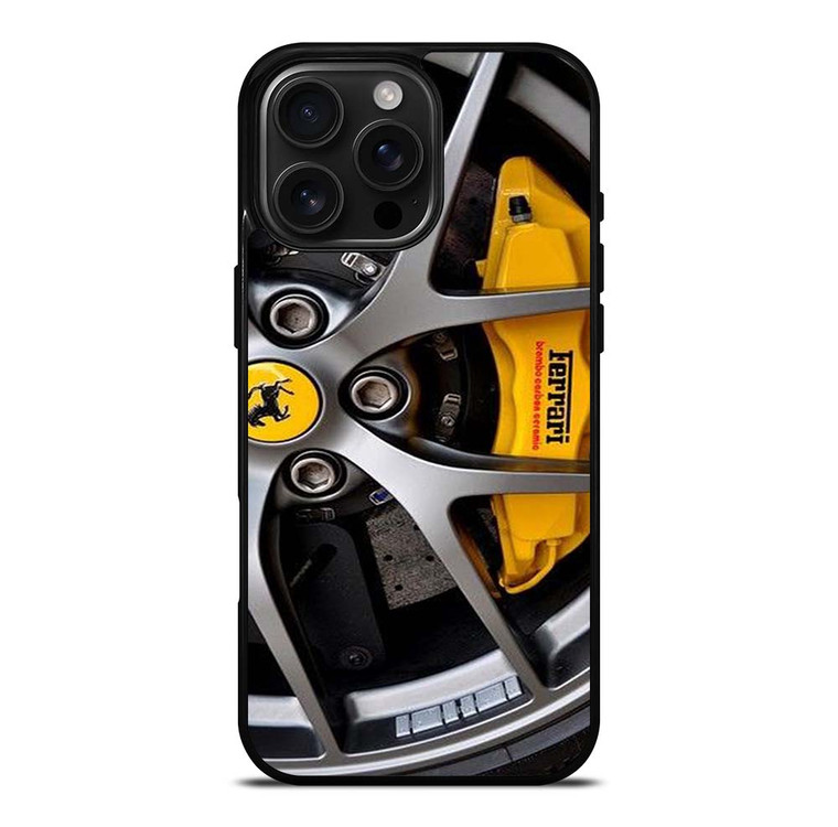 FERRARI WHEEL LOGO ICON iPhone 16 Pro Max Case Cover