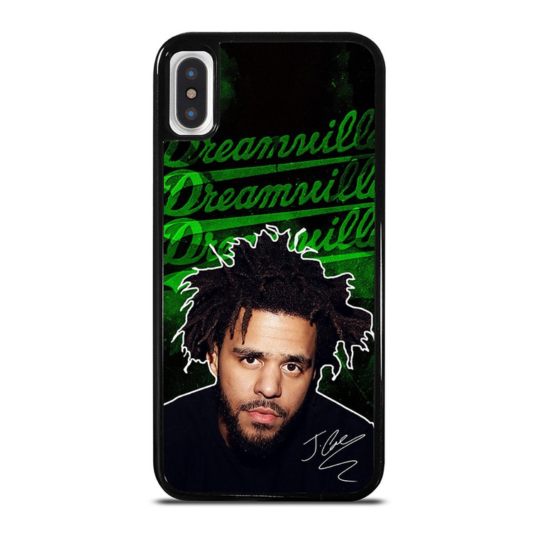 J COLE DREAMVILLE GREEN iPhone X / XS Case Cover