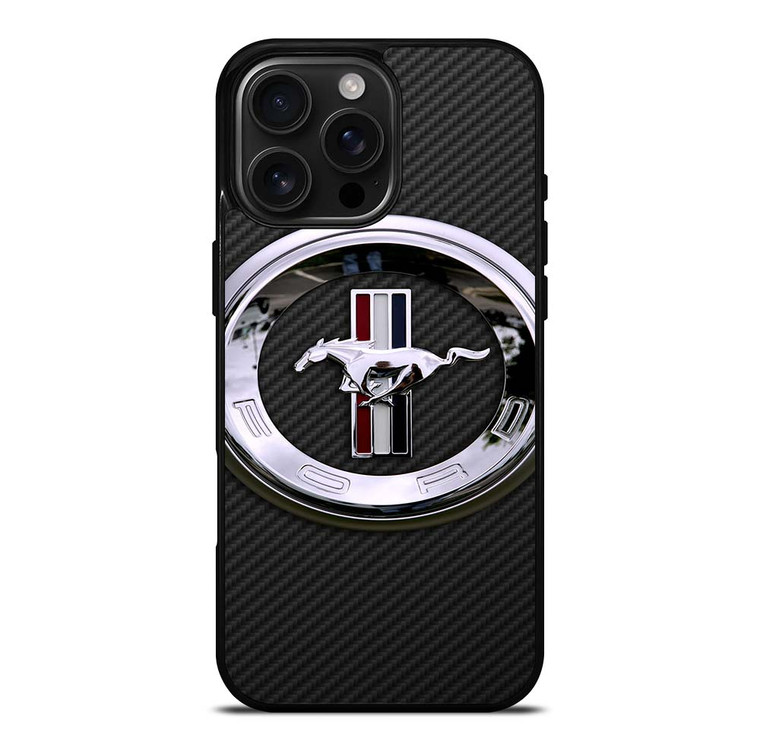 FORD MUSTANG LOGO iPhone 16 Pro Max Case Cover