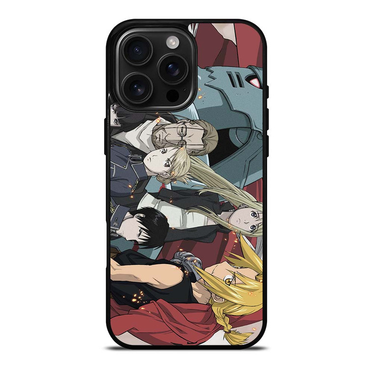 FULLMETAL ALCHEMIST ANIME CHARACTER iPhone 16 Pro Max Case Cover