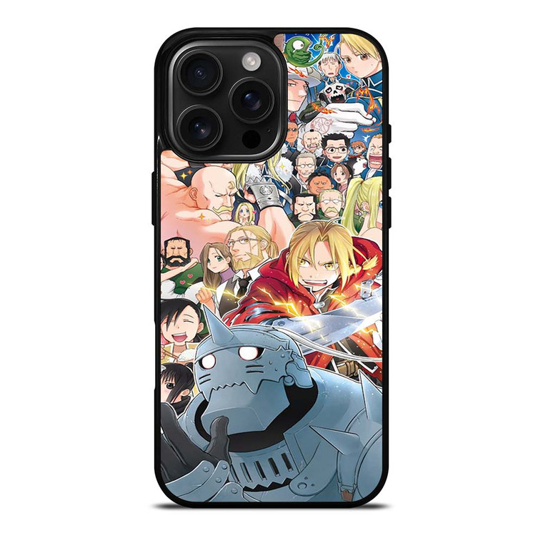 FULLMETAL ALCHEMIST CHARACTER iPhone 16 Pro Max Case Cover