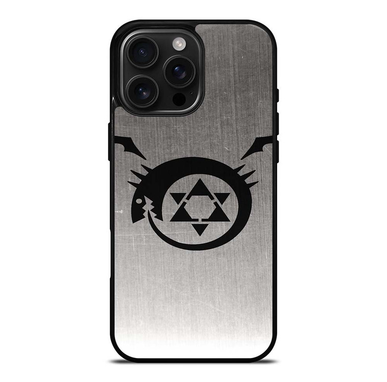 FULLMETAL ALCHEMIST HOMUNCULUS TATTOO iPhone 16 Pro Max Case Cover