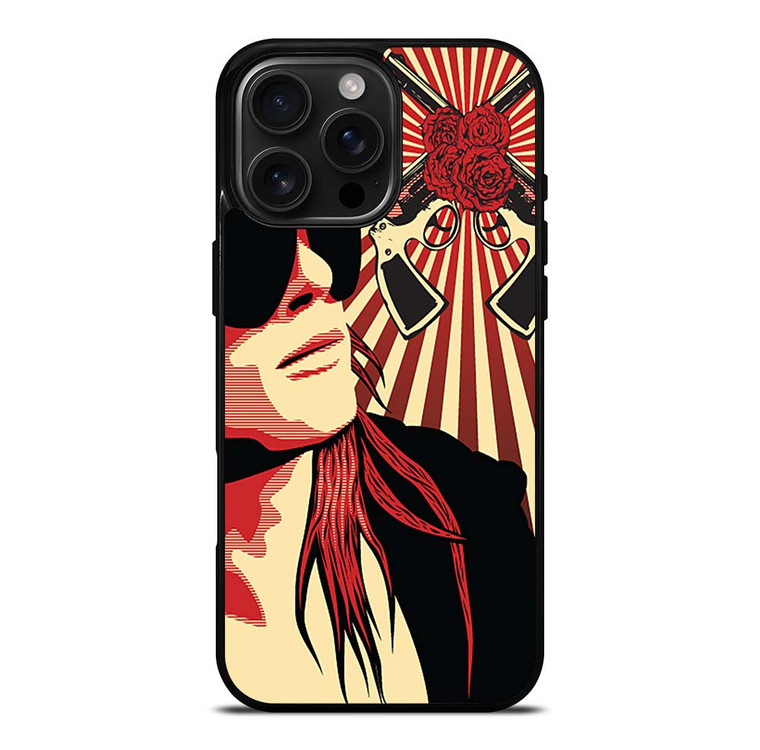 GUNS N ROSES AXL iPhone 16 Pro Max Case Cover