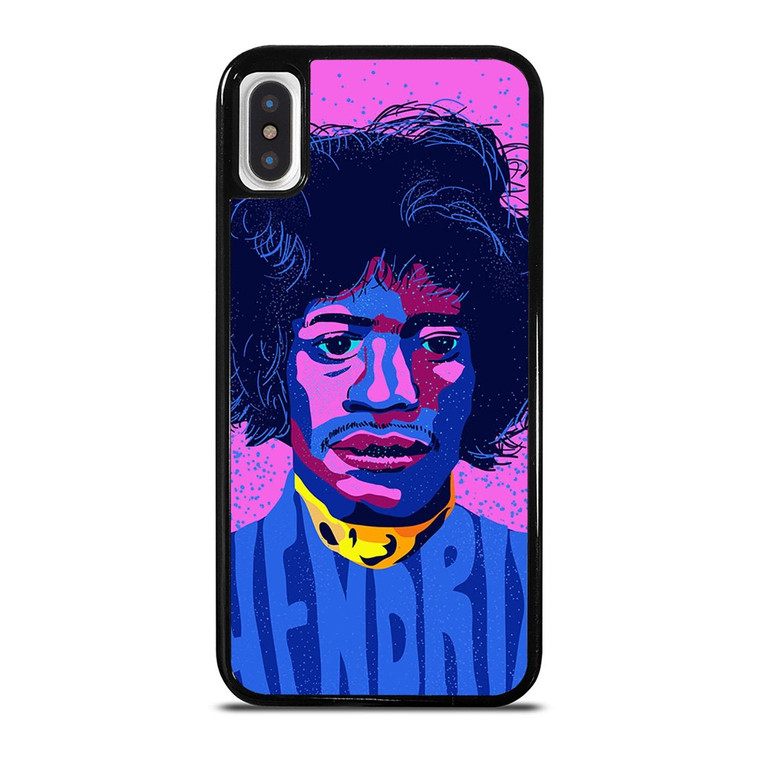 JIMI HENDRIX GUITAR LEGEND ART iPhone X / XS Case Cover