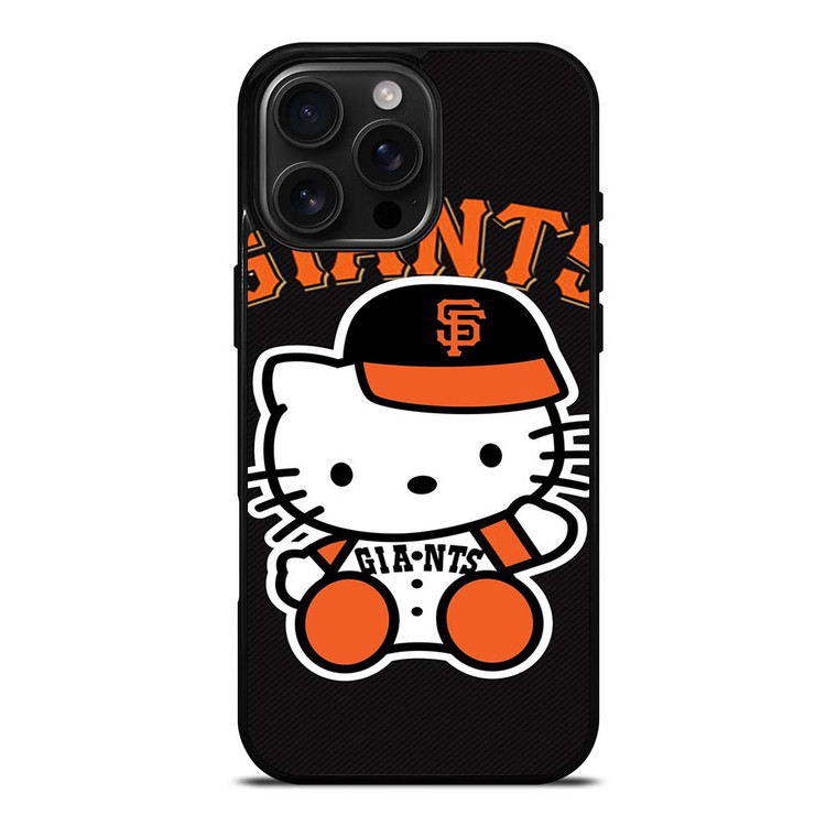 HELLO KITTY SAN FRANCISCO GIANTS iPhone 16 Pro Max Case Cover