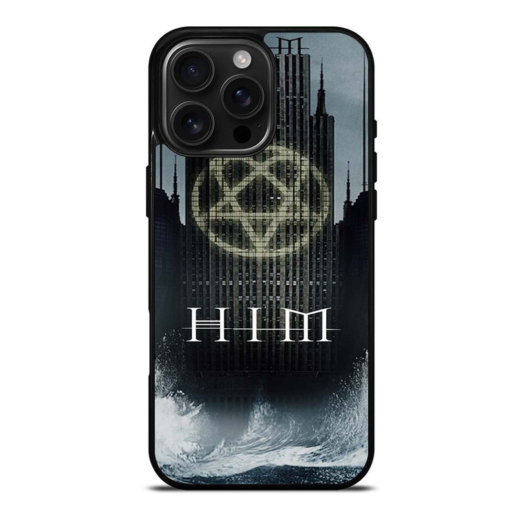 HIM BAND HEARTAGRAM iPhone 16 Pro Max Case Cover