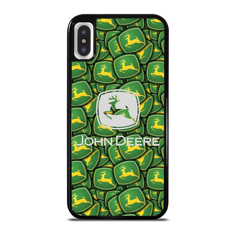 JOHN DEERE LOGO PATTERN 2 iPhone X / XS Case Cover