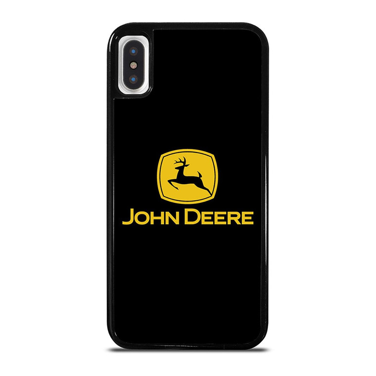 JOHN DEERE YELLOW BLACK iPhone X / XS Case Cover