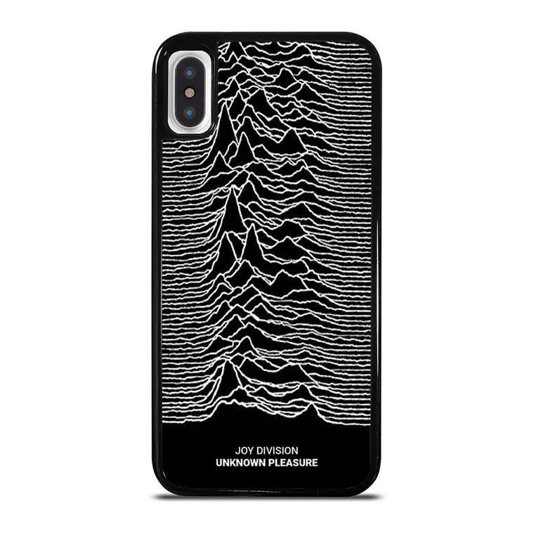 JOY DIVISION UNKNOWN PLEASURE PATTERN iPhone X / XS Case Cover