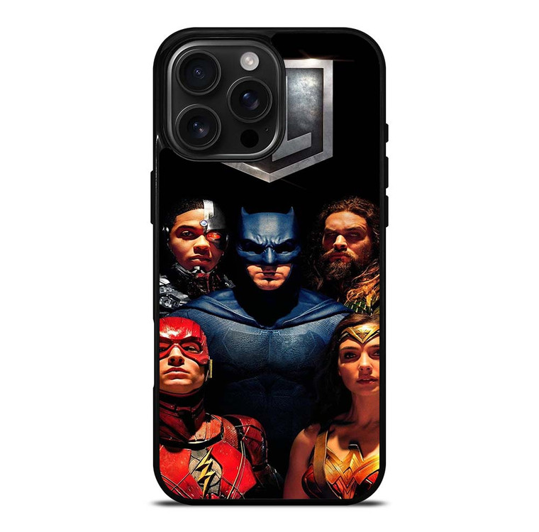 JUSTICE LEAGUE SUPERHEROES iPhone 16 Pro Max Case Cover