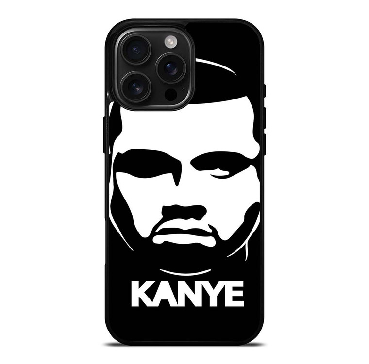 KANYE WEST RAPPER ILLUSTRATION iPhone 16 Pro Max Case Cover