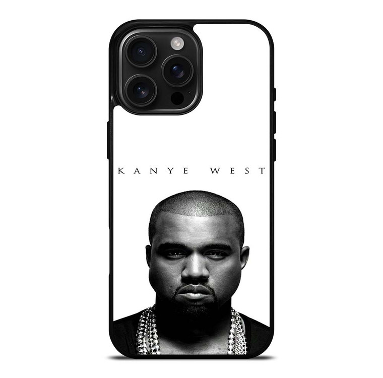 KANYE WEST RAPPER WHITE iPhone 16 Pro Max Case Cover