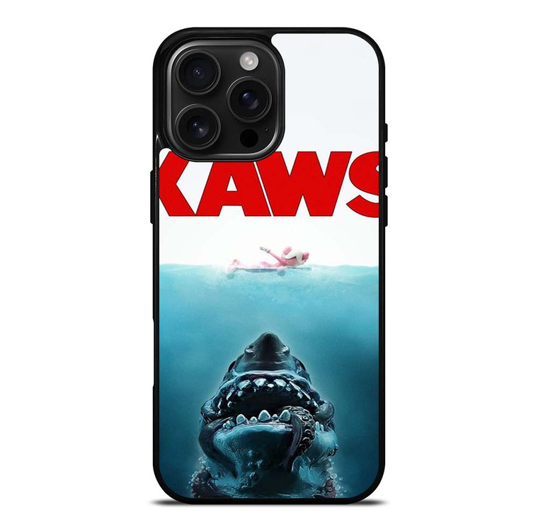 KAWS JAWS ICON PARODY iPhone 16 Pro Max Case Cover