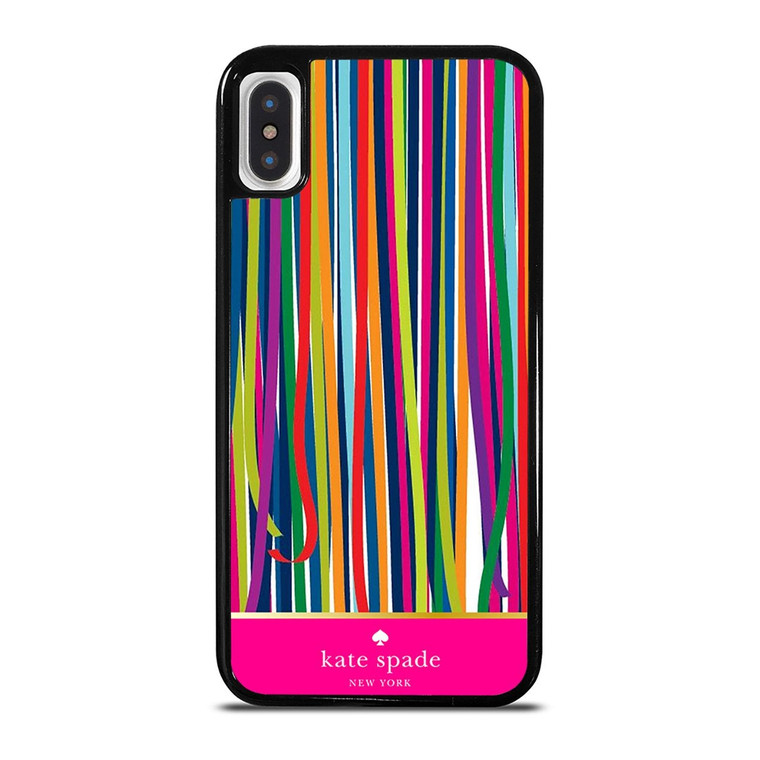 KATE SPADE ABSTRACT STRIPE iPhone X / XS Case Cover