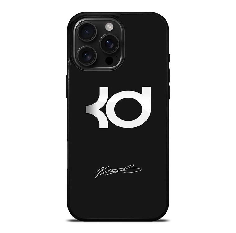 KEVIN DURANT KD LOGO SIGNATURE iPhone 16 Pro Max Case Cover