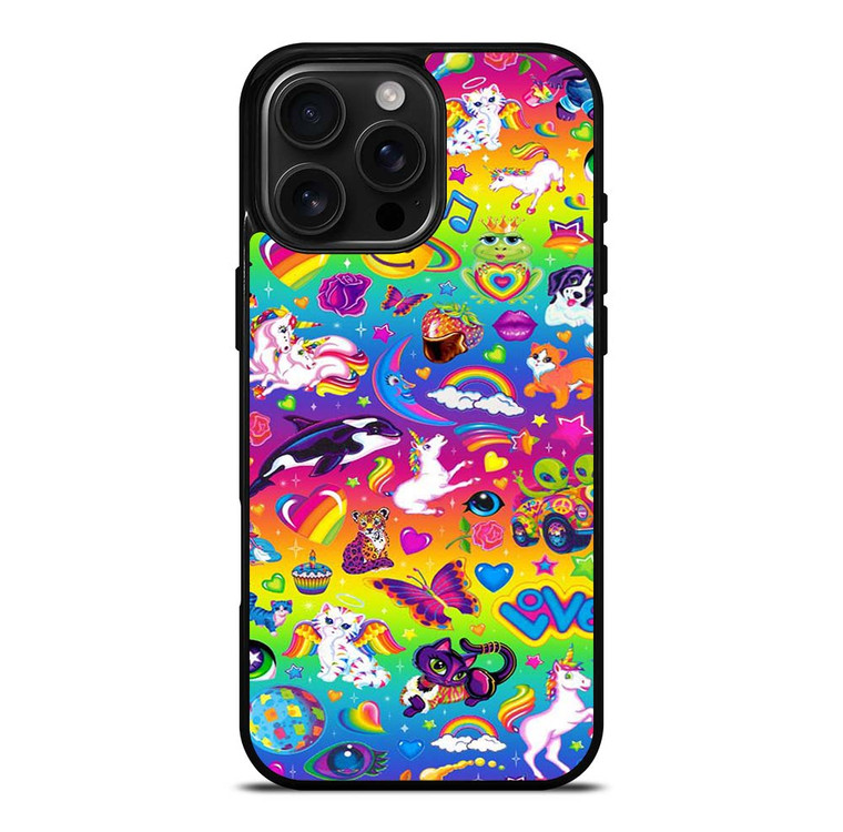 LISA FRANK SWAG CUTE iPhone 16 Pro Max Case Cover