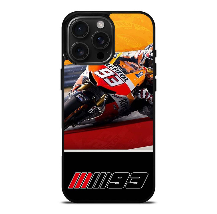 MARC MARQUEZ MOTO GP iPhone 16 Pro Max Case Cover