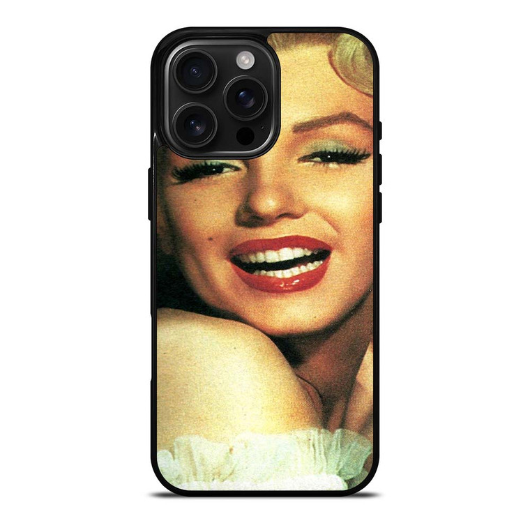 MARILYN MONROE SMILE iPhone 16 Pro Max Case Cover