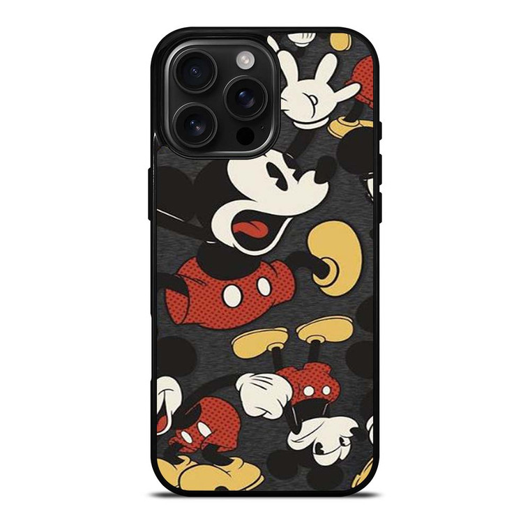 MICKEY MOUSE DISNEY CARTOON iPhone 16 Pro Max Case Cover