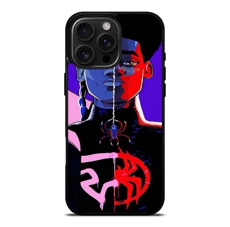 MILE MORALES SPIDERMAN X PROWLER iPhone 16 Pro Max Case Cover