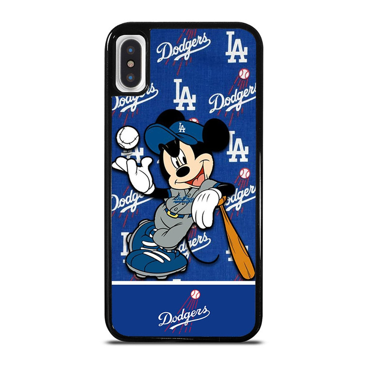 LA DODGERS X MICKEY MOUSE iPhone X / XS Case Cover