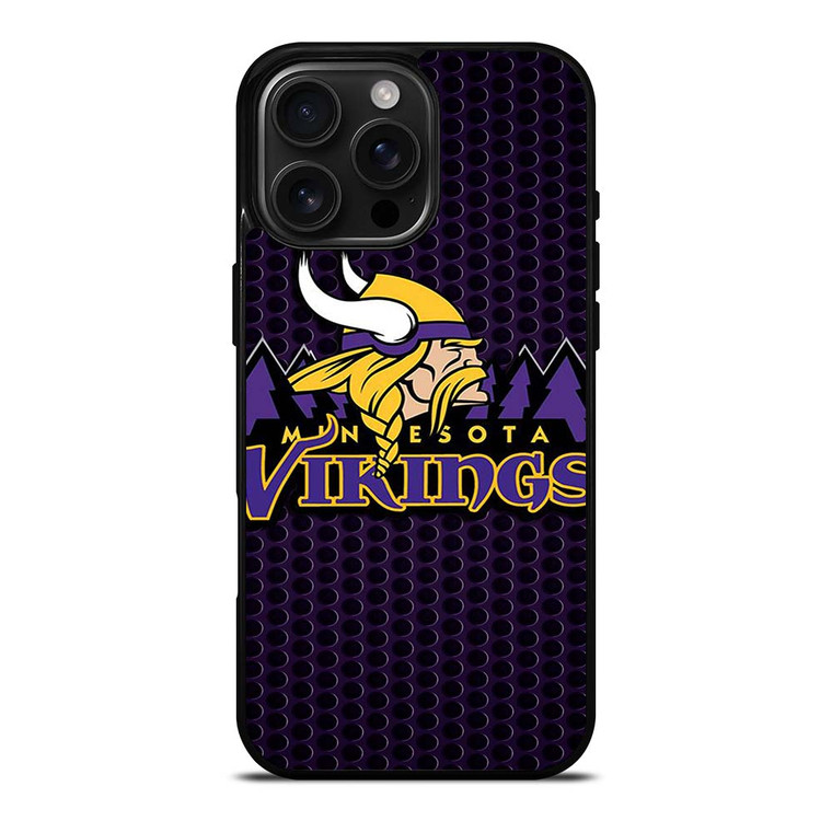 MINNESOTA VIKINGS NFL iPhone 16 Pro Max Case Cover