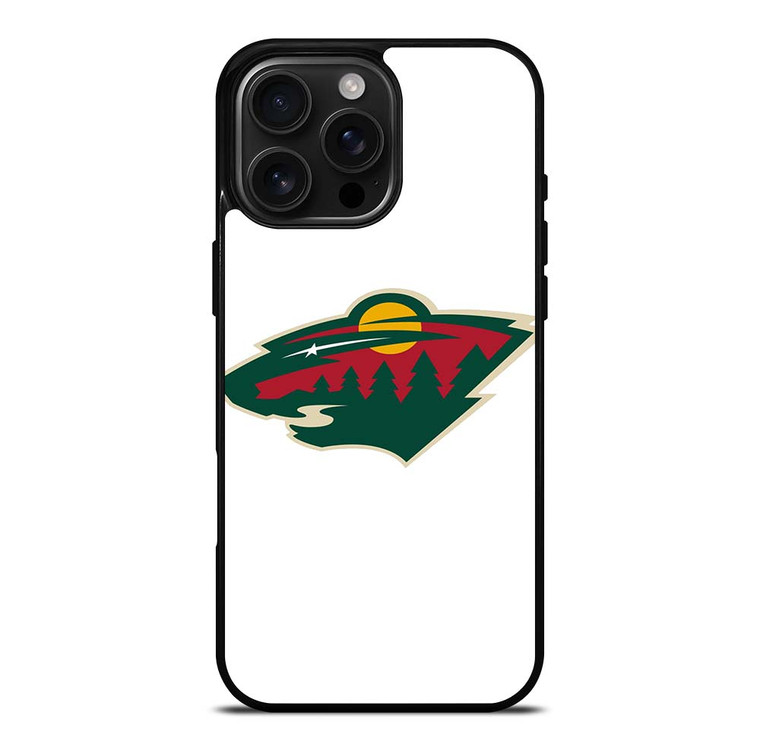 MINNESOTA WILD LOGO 3 iPhone 16 Pro Max Case Cover