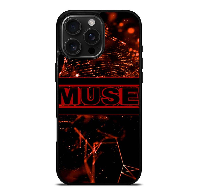MUSE BAND ROCK LOGO ART iPhone 16 Pro Max Case Cover