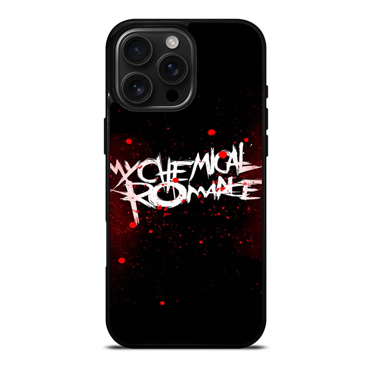 MY CHEMICAL ROMANCE SPLASH LOGO iPhone 16 Pro Max Case Cover