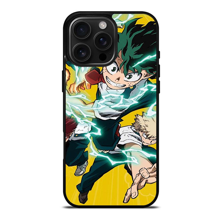 MY HERO ACADEMIA ANIME iPhone 16 Pro Max Case Cover