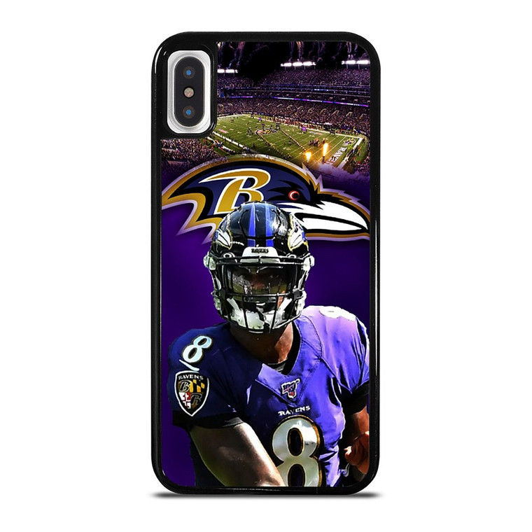 LAMAR JACKSON NFL BALTIMORE RAVENS iPhone X / XS Case Cover