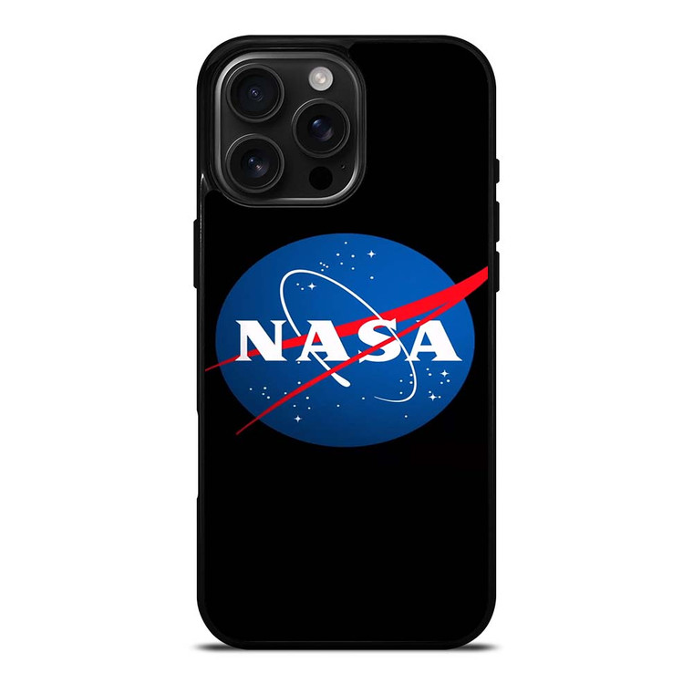 NASA LOGO BLACK iPhone 16 Pro Max Case Cover