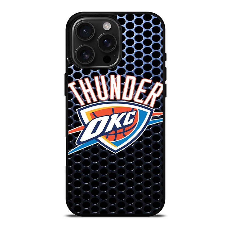 OKLAHOMA CITY THUNDER LOGO iPhone 16 Pro Max Case Cover